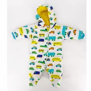 MARIMEKKO Cars Bunting Snowsuit 3M